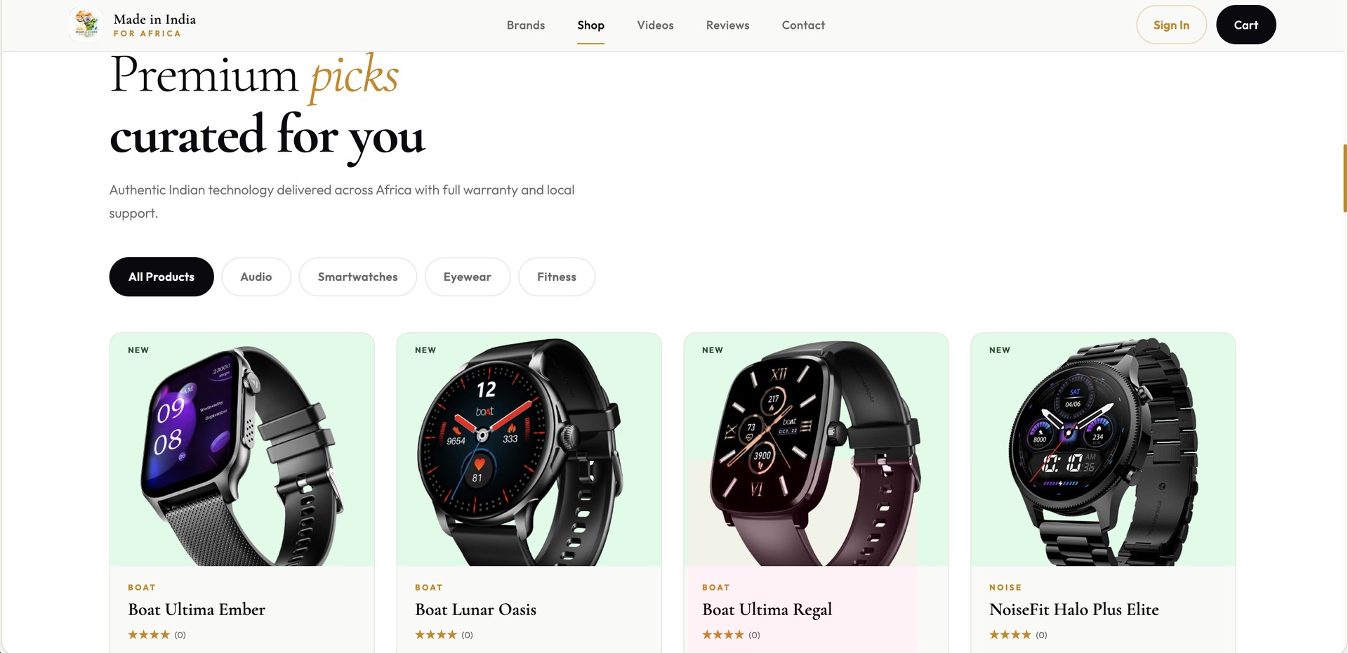 Product Catalog