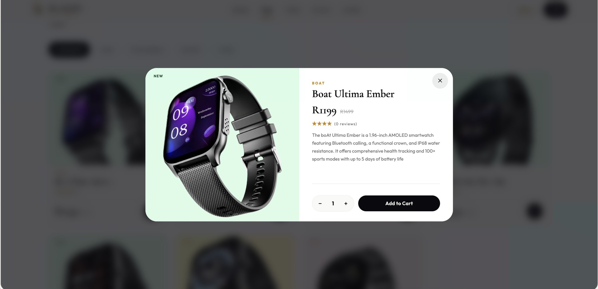 Product Modal
